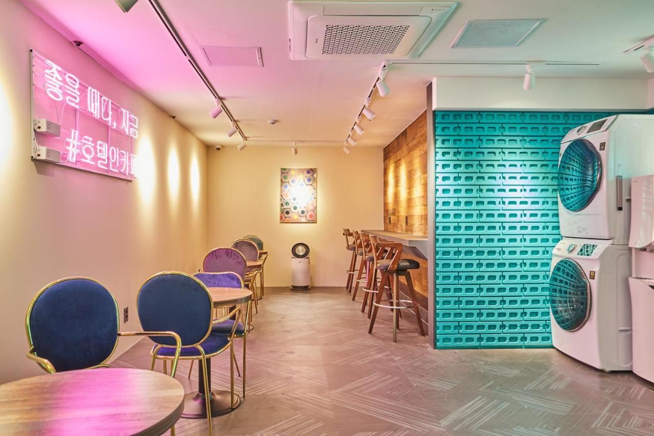 Hotel In Cafe Doksan Seoul Exterior foto
