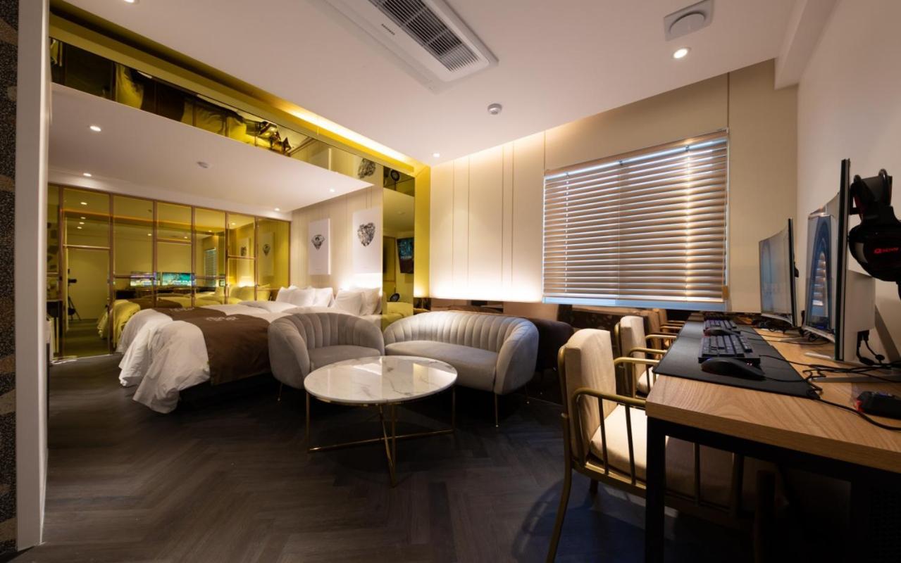 Hotel In Cafe Doksan Seoul Exterior foto