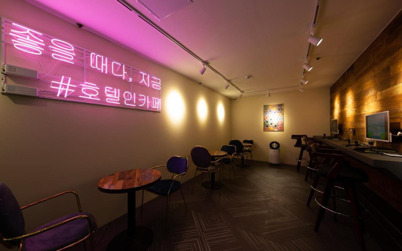 Hotel In Cafe Doksan Seoul Exterior foto